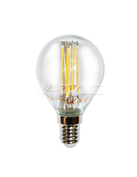 4W Bec LED  Filament  E14 P45 4500K                        