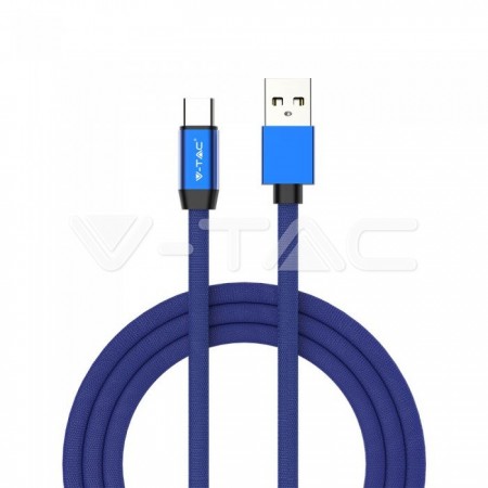1m. Tip C Cablu USB Albastru - Ruby Series 