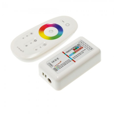Banda LED Mini Touch Telecomanda Control RGB+Alb Alba