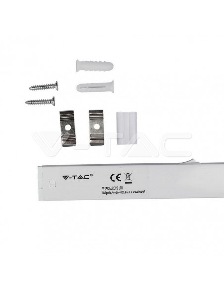 16W LED Batten Fitting Pătrat Cip SAMSUNG  T5 120cm 6500K