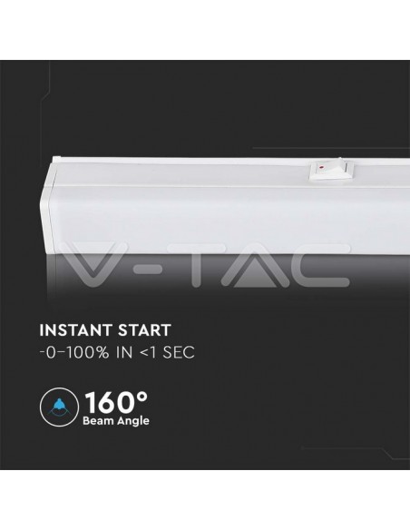 16W LED Batten Fitting Pătrat Cip SAMSUNG  T5 120cm 6500K