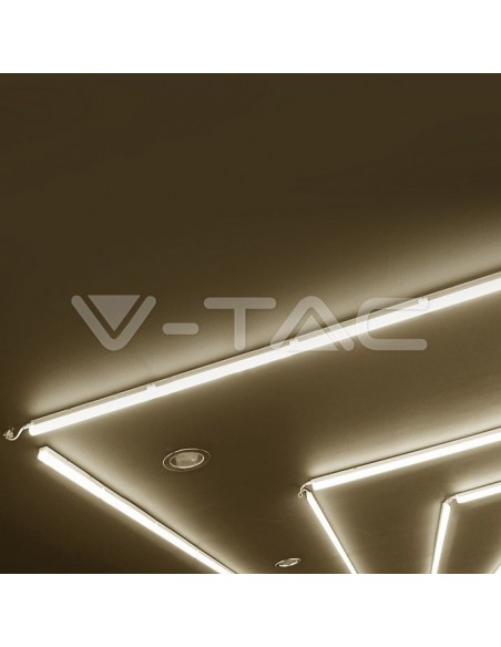 16W LED Batten Fitting Pătrat Cip SAMSUNG  T5 120cm 6500K