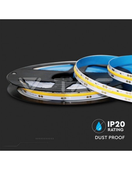 Bandă LED COB Set IP20 24V 6000K 420 LEDs 10W/m /2669 + 3264/
